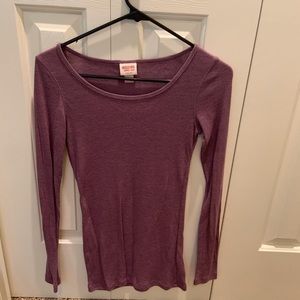 Target Purple Long Sleeve Shirt